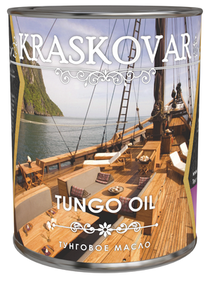 Тунговое масло для древесины Kraskovar (Красковар) Tungo Oil 0,75л