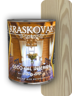 Масло для интерьера Kraskovar (Красковар) (Красковар) Deco Oil Interior Бук 0,75л