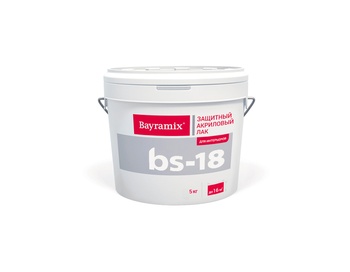 Лак ВS-18   для защиты поверхности от загрязнений, 5 л Bayramix