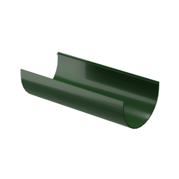 DOCKE STANDARD Желоб водосточный 2м Зеленый (водосток пластиковый)