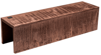 Каркасные фальшбалки, наружный слой - натуральная сосна 5мм, текстура — состаренная ПС 6