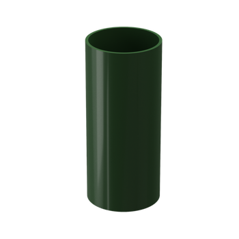 DOCKE STANDARD Труба водосточная 2м Зеленый (водосток пластиковый)
