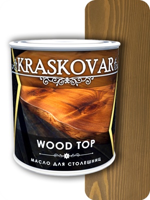 Масло для столешниц Kraskovar (Красковар) Wood Top Орех 0,75л