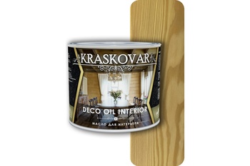 Масло для интерьера Kraskovar (Красковар) (Красковар) Deco Oil Interior Бесцветный 0,75л