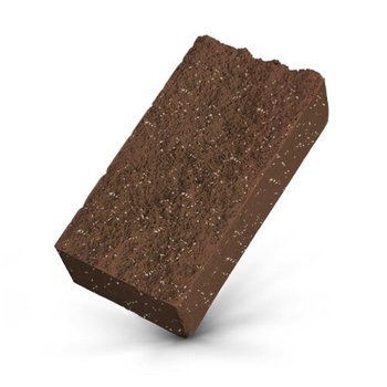 Стеновой камень облицовочный с колотой поверхностью, Коричневый