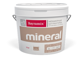 Mineral (Минерал)  широкая палитра ярких цветов, 15 кг Bayramix