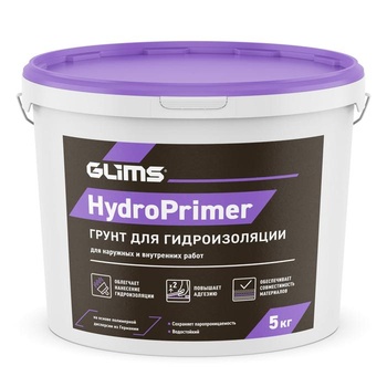 Грунтовка GLIMS®HydroPrimer для гидроизоляции