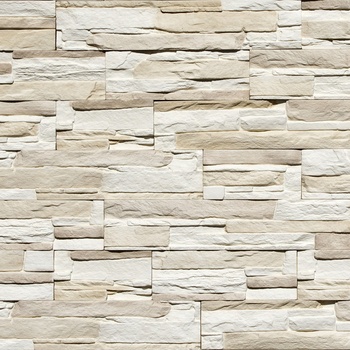 Искусственный камень Скала Белая Камтек