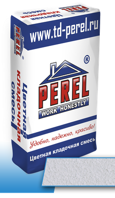 Белая кладочная смесь Perel 25 кг