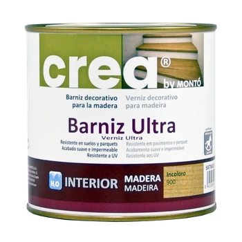 CREA BARNIZ ULTRA MATE INCOLORO Алифатический акрил-уретановый лак 0,5 л MONTO
