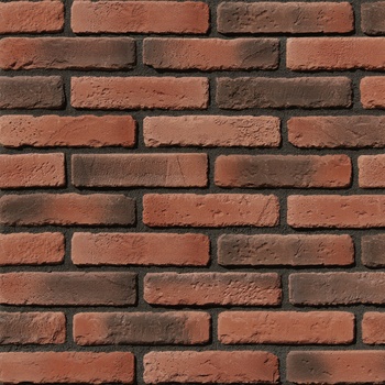 Декоративный кирпич Баварский Красный Камтек
