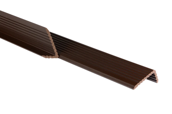 Уголок торцевой ДПКT-DECKS PREMIUM 3D (венге) 3х50/56х50/56 мм