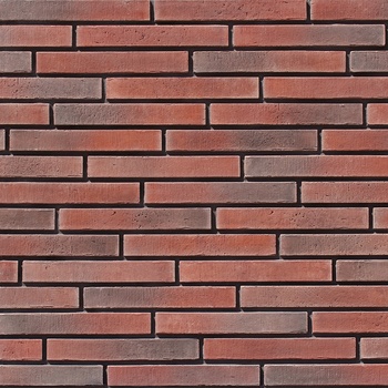 Декоративный кирпич Лонг Брик Красный Камтек