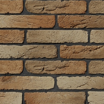 Декоративный кирпич старый бежевый Камтек