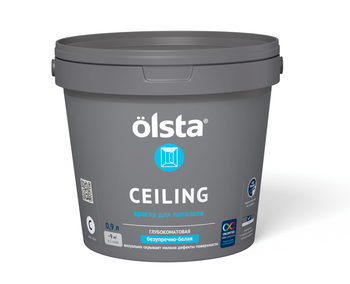 CEILING Краска для потолков, 0.9 л OLSTA