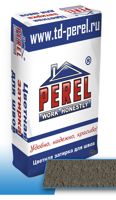 Серая цветная затирочная смесь Perel RL, 25 кг