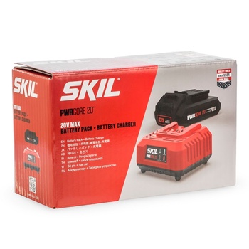 Набор: Зарядное устройство SKIL SC0060 (60W) и Аккумуляторная батарея SKIL BY5197 (2Ач)