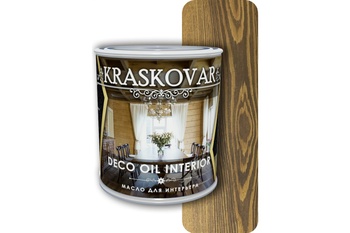 Масло для интерьера Kraskovar (Красковар) (Красковар) Deco Oil Interior Орех гварнери 0,75л