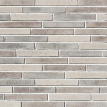 Декоративный кирпич Лонг Брик Белый Камтек