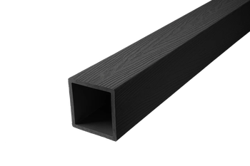 Столб ограждения малый  T-DECKS PREMIUM 3D CLASSIC (графит) 3х100х100 мм