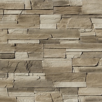 Искусственный камень Каскад Бежевый Камтек