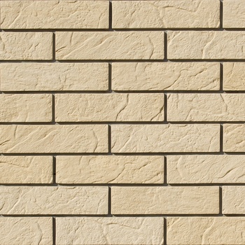 Декоративный кирпич классический бежевый Камтек