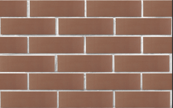 Кирпич лицевой полнотелый коричневый 1NF , ЛСР