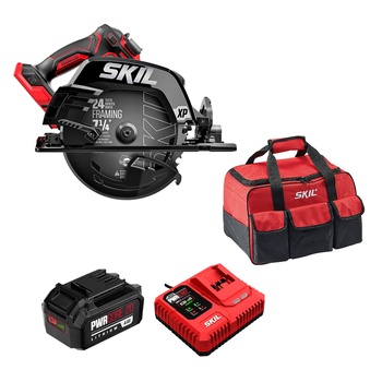 Набор: Акк. циркулярная пила SKIL CR5440 с сумкой+АКБ (4Ач)+ быстрое ЗУ QC5360 (150W)