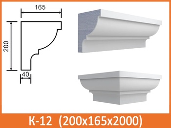 Карниз под кровлю К-12