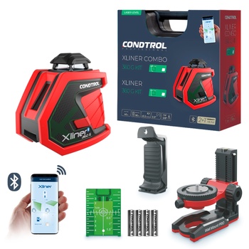 

Лазерный нивелир CONDTROL XLiner 360G Kit
(ЗЕЛЕНЫЙ ЛАЗЕР)