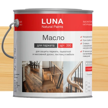 Масло для паркета Luna, 10 кг