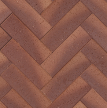 Клинкер тротуарный красный "Манчестер БОРДО" Лонг , ЛСР