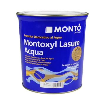 MONTOXYL LASURE ACQUA MATE DE Прозрачный лак-лазурь для защиты древесины 4 л MONTO