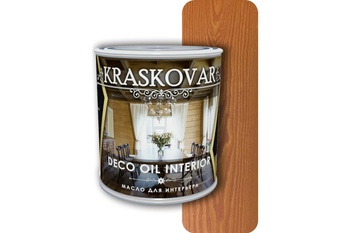 Масло для интерьера Kraskovar (Красковар) (Красковар) Deco Oil Interior Лиственница 0,75л