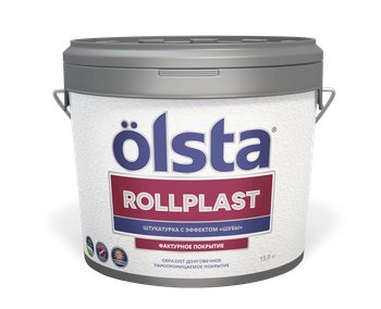 Rollplast Декоративное фактурное покрытие с эффектом «шуба» OLSTA