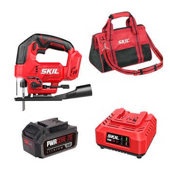 Набор: Акк. лобзиковая пила SKIL JS8290+АКБ(4Ач)+ЗУ(60W)+ сумка