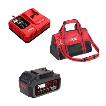 Набор:ЗУ SKIL QC5360(150W)+АКБ SKIL BY5196(4Ач)+сумка