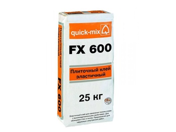 FX 600 Плиточный клей, эластичный Quick-mix Sievert
