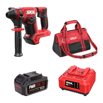 Набор: Акк. Перф. SKIL RH1780 PWRCORE 20 + 2 АКБ (4Ач) BY5196 +ЗУ + сумка BG4127