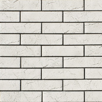 Декоративный кирпич римский белый Камтек