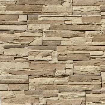 Искусственный камень Скала Бежевая Камтек