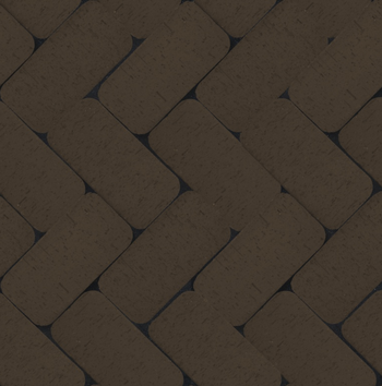 Клинкер тротуарный коричневый "Мюнхен" классик R , ЛСР