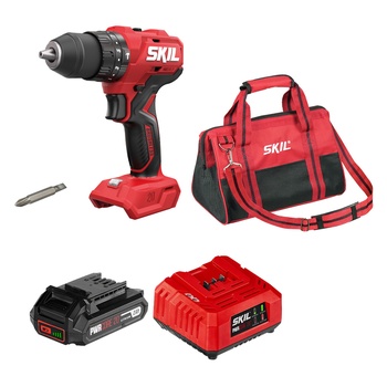 Набор: Акк. ударная дрель-шуруповерт SKIL HD6280(45Нм)+АКБ(2Ач)+ЗУ(60W)+ сумка