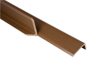 Уголок торцевой ДПКT-DECKS PREMIUM 3D (орех) 3х50/56х50/56 мм