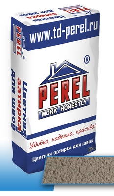 Кремовая цветная затирочная смесь Perel RL, 25 кг /Фуга