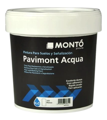 PAVIMONT ACQUA BASE TR Водоэмульсионная краска для полов 0,75 л MONTO