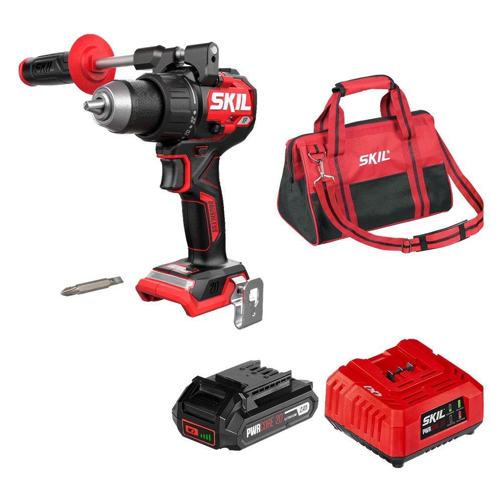 Набор: Акк. дрель-шуруповерт SKIL DL6270 (130Нм)+ ЗУ(60W)+ АКБ (2Ач)+сумка (фото 1)