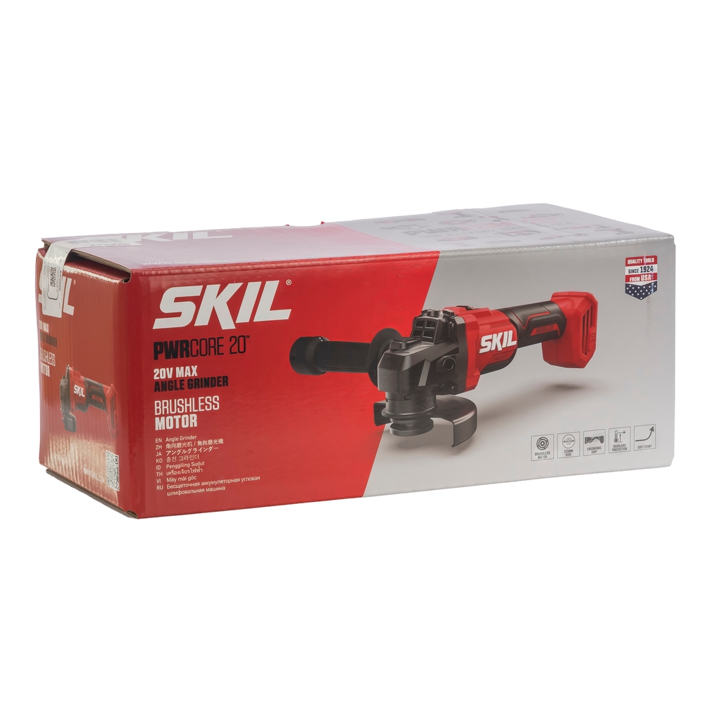 Набор: Акк. УШМ SKIL AG2990(125мм)+АКБ(4Ач)+ЗУ(60W)+ сумка (фото 1)