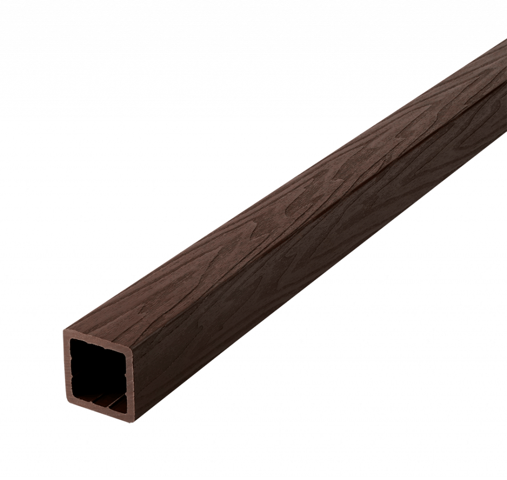 Балясина большая (квадратная) T-DECKS PREMIUM 3D CLASSIC (венге) 3х55х55 мм (фото 2)