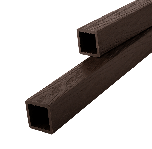 Балясина большая (квадратная) T-DECKS PREMIUM 3D CLASSIC (венге) 3х55х55 мм (фото 1)